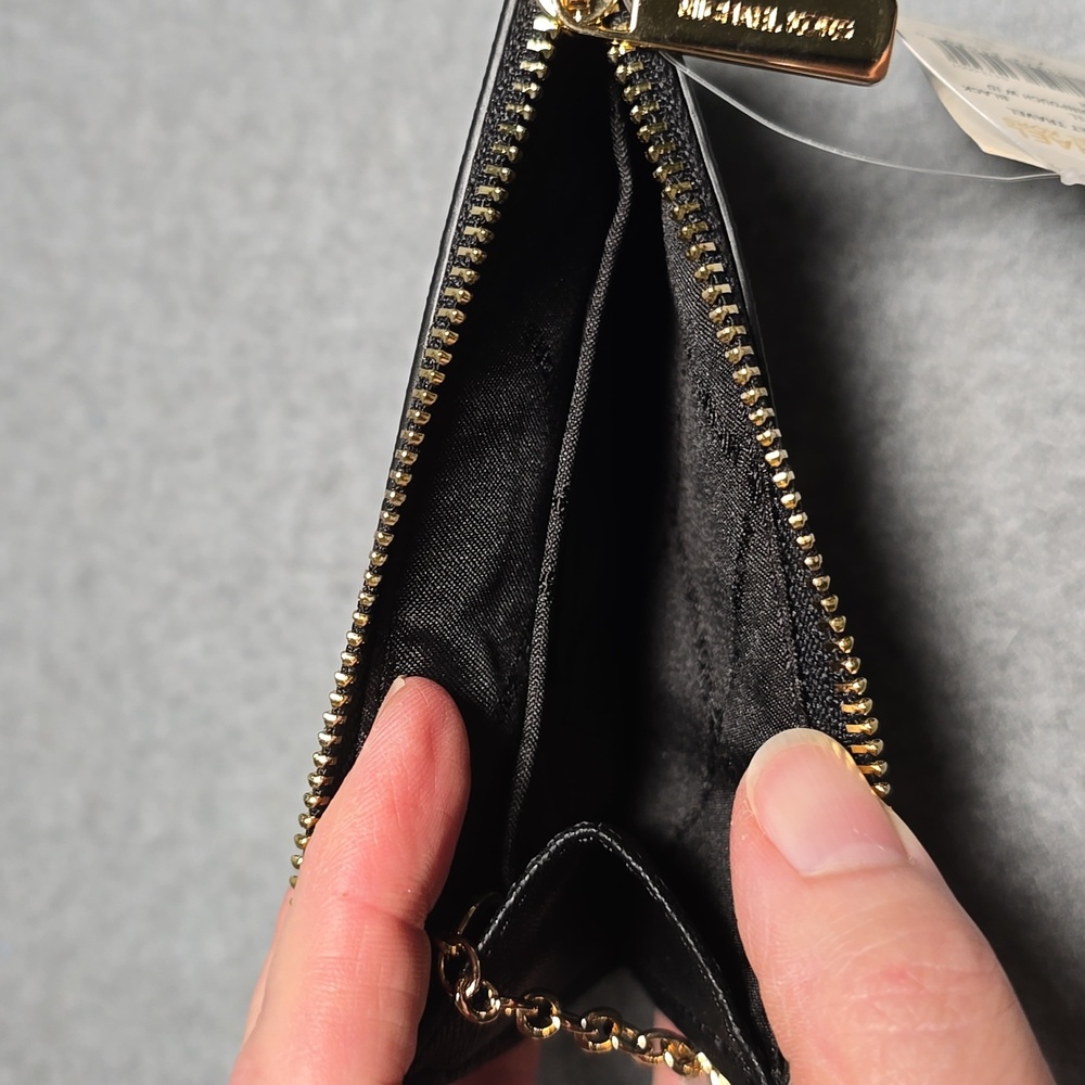 Michael Kors Leather Jet Set Travel Coinpouch/Card Case NWT - Picture 4 of 7